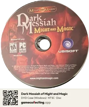 Dark Messiah of Might and Magic Computer, NTSC disc