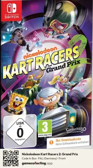 Nickelodeon Kart Racers 2: Grand Prix Nintendo Switch, Germany box front