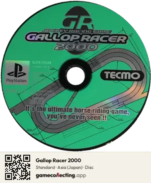 Gallop Racer 2000 PlayStation, Asia disc