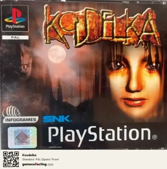 Koudelka PlayStation, Spain box front