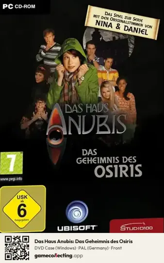 Das Haus Anubis: Das Geheimnis des Osiris Computer, Germany box front