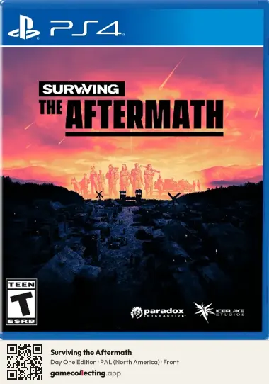 Surviving the Aftermath PlayStation 4, North America box front