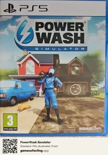 PowerWash Simulator PlayStation 5, Australia box front