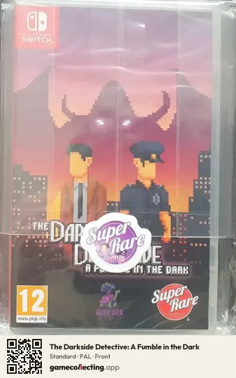The Darkside Detective: A Fumble in the Dark Nintendo Switch, PAL box front