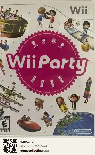 Wii Party Nintendo Wii, NTSC box front