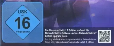Metroid Prime 4: Beyond, the USK square on its front