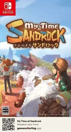 My Time at Sandrock Nintendo Switch, Asia box front