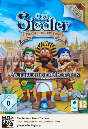 The Settlers: Rise of Cultures Computer, Germany box front