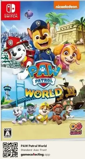 PAW Patrol World Nintendo Switch, Asia box front