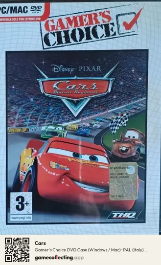 Cars Computer, Italy box front