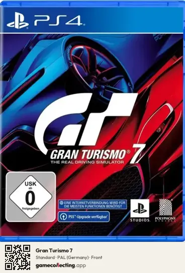 Gran Turismo 7 PlayStation 4, Germany box front