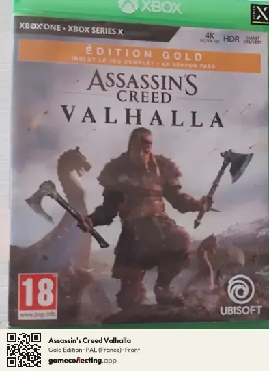 Assassin's Creed Valhalla Xbox One, France box front