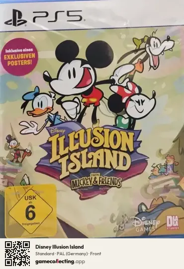 Disney Illusion Island PlayStation 5, Germany box front