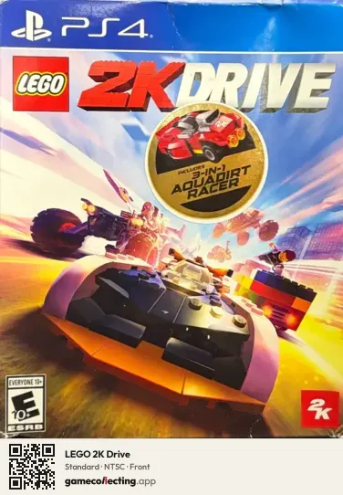 LEGO 2K Drive PlayStation 4, NTSC box front