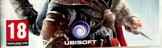 Assassin's Creed: Revelations, the PEGI square on its front