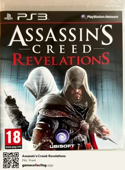 Assassin's Creed: Revelations PlayStation 3, PAL box front
