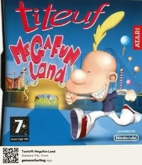 Tootuff: Megafun Land Nintendo DS, PAL box front
