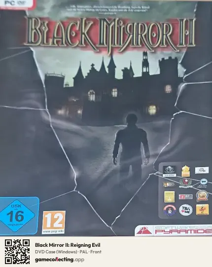 Black Mirror II: Reigning Evil Computer, PAL box front