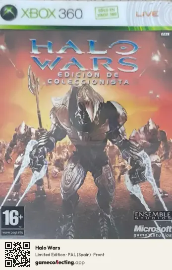 Halo Wars Xbox 360, Spain box front