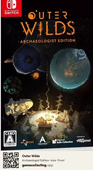 Outer Wilds Nintendo Switch, Asia box front