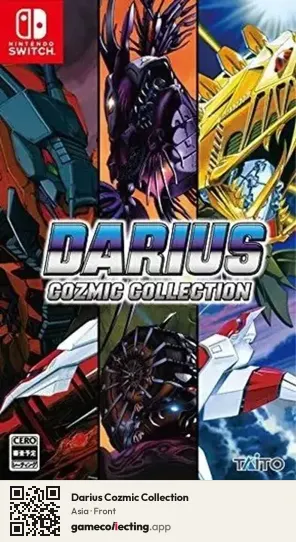 Darius Cozmic Collection Nintendo Switch, Asia box front