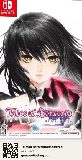 Tales of Berseria Remastered Nintendo Switch, Asia box front