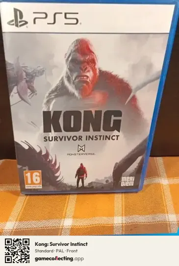 Kong: Survivor Instinct PlayStation 5, PAL box front