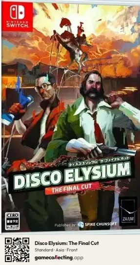Disco Elysium: The Final Cut Nintendo Switch, Asia box front