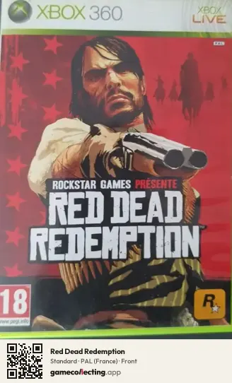 Red Dead Redemption Xbox 360, France box front