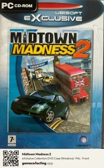 Midtown Madness 2 Computer, PAL box front