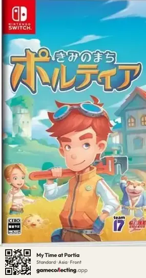 My Time at Portia Nintendo Switch, Asia box front