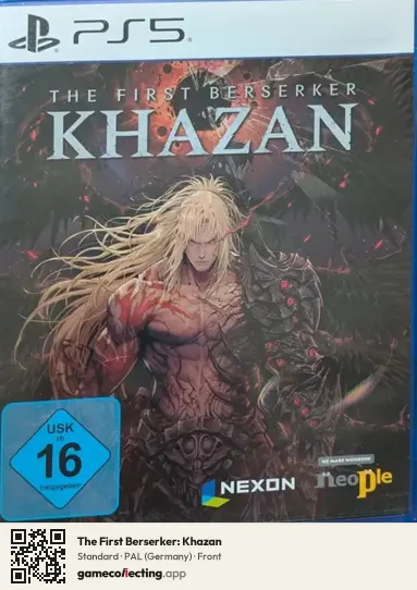 The First Berserker: Khazan PlayStation 5, Germany box front