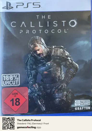 The Callisto Protocol PlayStation 5, Germany box front
