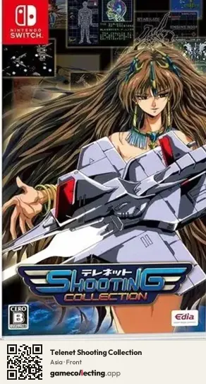 Telenet Shooting Collection Nintendo Switch, Asia box front