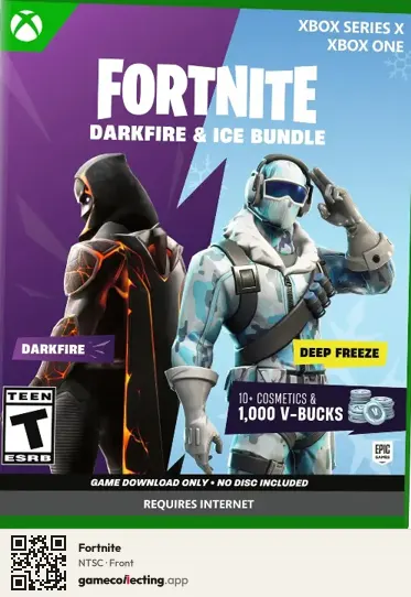 Fortnite Xbox Series X, NTSC box front