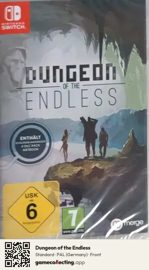 Dungeon of the Endless Nintendo Switch, Germany box front
