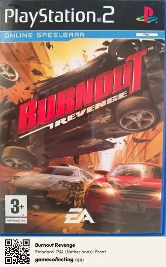 Burnout Revenge PlayStation 2, Netherlands box front