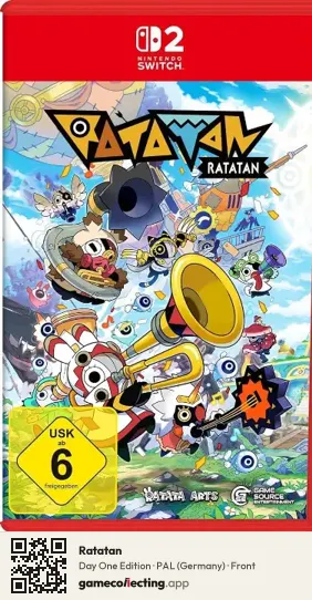 Ratatan Nintendo Switch 2, Germany box front