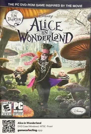 Alice in Wonderland Computer, NTSC box front