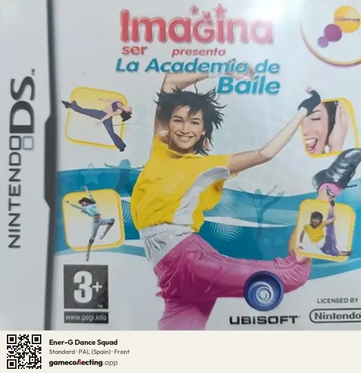 Ener-G Dance Squad Nintendo DS, Spain box front