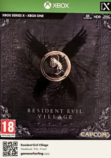 Resident Evil Village Xbox One, PAL box front