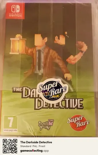 The Darkside Detective Nintendo Switch, PAL box front