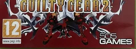 Guilty Gear 2: Overture, the USK square on its front