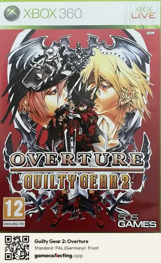 Guilty Gear 2: Overture Xbox 360, Germany box front