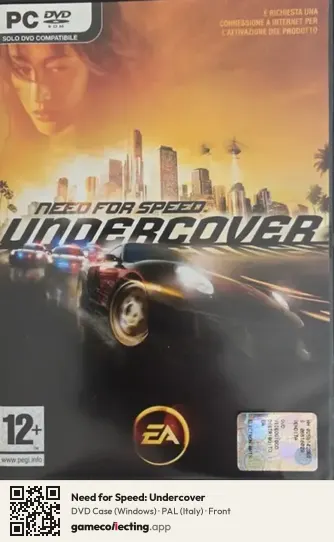 Need for Speed: Undercover Computer, Italy box front