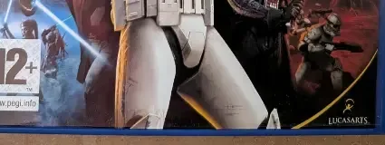 Star Wars: Battlefront II, the PEGI square on its front
