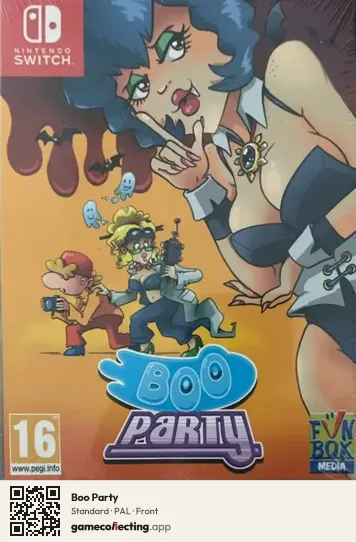 Boo Party Nintendo Switch, PAL box front