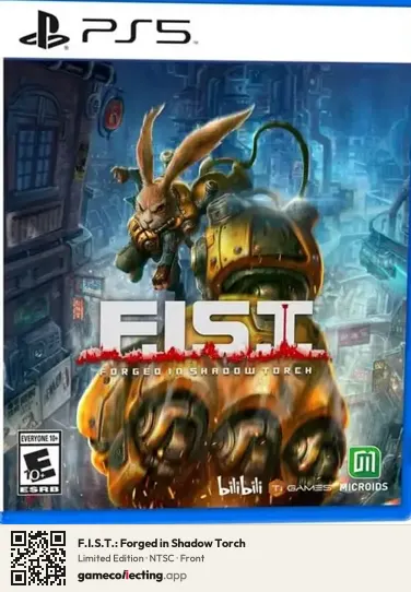 F.I.S.T.: Forged in Shadow Torch PlayStation 5, NTSC box front