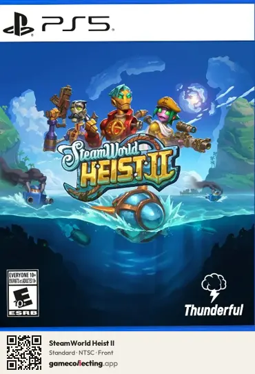 SteamWorld Heist II PlayStation 5, NTSC box front