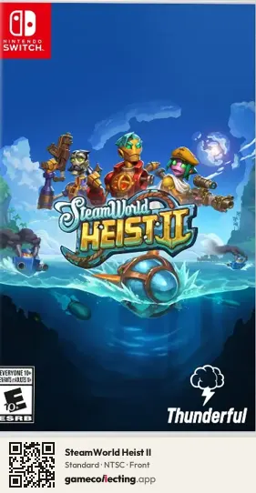 SteamWorld Heist II Nintendo Switch, NTSC box front